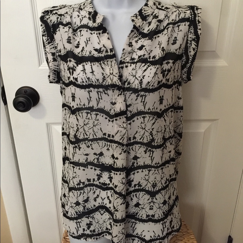 High Low sheer light top.